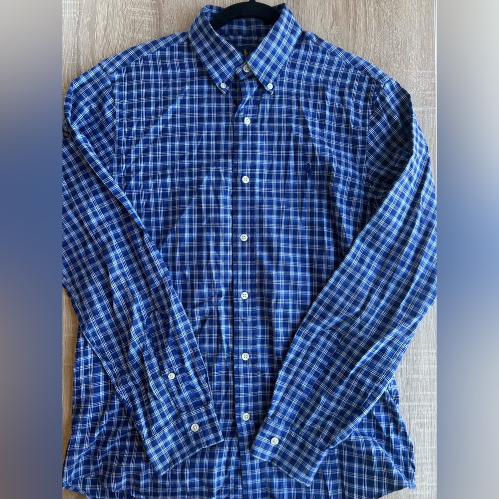 Ralph Lauren Blue Button Down S